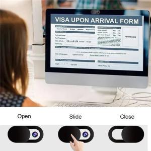 1/20PCs Webcam cover shutter magnet slider universal antispy camera cover f