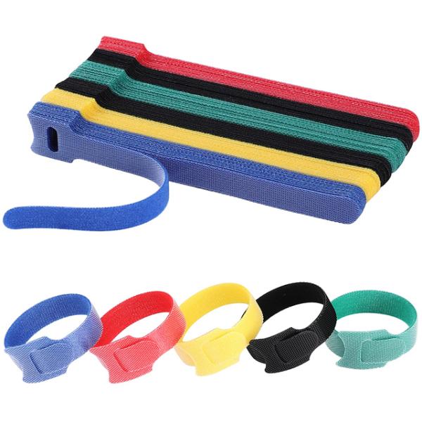 10/30/50PCS Reusable Nylon Cable Ties Colored Nylo...