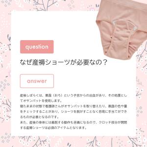 産褥ショーツ 産じょくショーツ 前開き フリー...の詳細画像4
