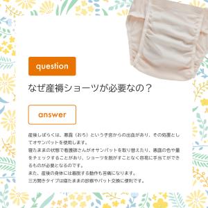 産褥ショーツ 産じょくショーツ 三方開き 全開...の詳細画像2