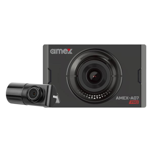 2カメラドライブレコーダー AMEX-A07PW 前後録画 FullHD 200万画素 STARVI...