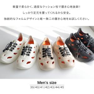 メンズ サンダル 穴あき スニーカー スポサン...の詳細画像4