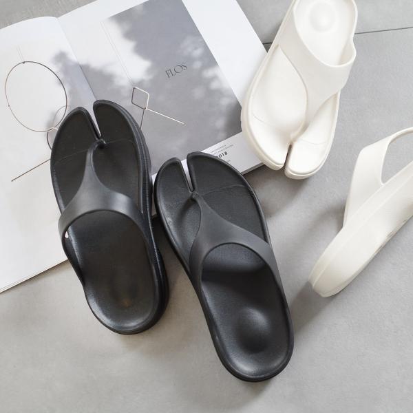 サンダル レディース リカバリー トング足袋サンダル 厚底ビーチサンダル 春夏アミアミasa