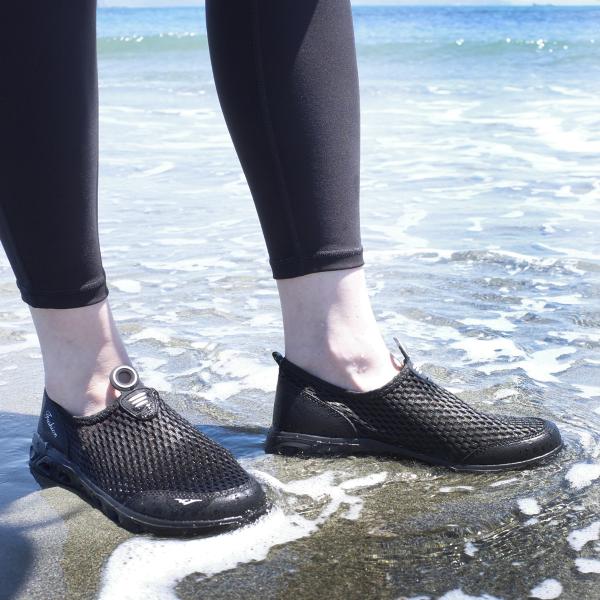 水陸両用メッシュシューズ マリンシューズ レディース 軽量 軽い 柔らか amiamiアミアミ