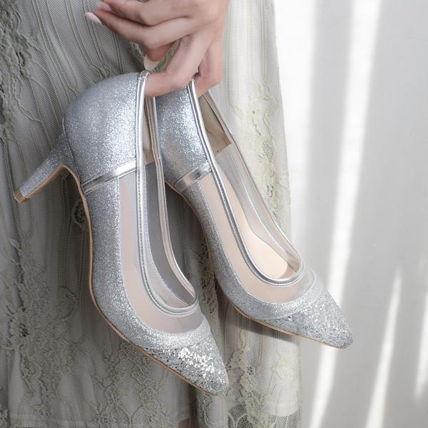 パンプス 走れる ポインテッドトゥ 7センチヒール  レディース 痛くない 歩きやすい 歩きやすい ...