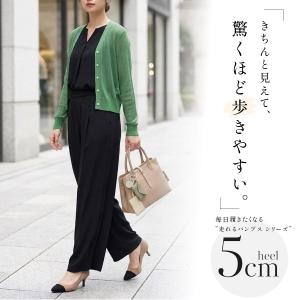 パンプス 痛くない 走れるパンプス 黒 レディ...の詳細画像2
