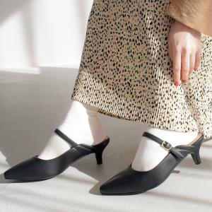 メリージェーン ミュール レディース 歩きやすい 履きやすい アミアミの商品画像