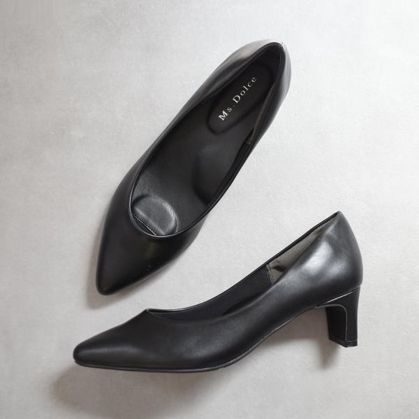 パンプス レディース 歩きやすい ノームコアパンプス フォーマル オフィス 黒 ビジネス 消臭抗菌 ...