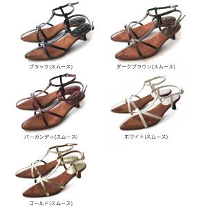 サンダル レディース ポインテッドトゥ 5セン...の詳細画像1