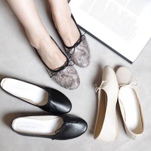 バレエシューズ レディース やわらか 甲深 バレエパンプス