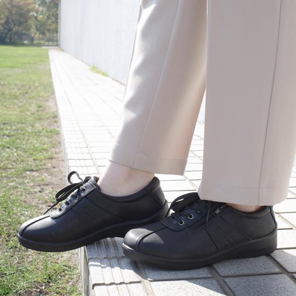 4E軽量コンフォートスニーカー レディース 軽量 軽い 幅広amiamiアミアミ