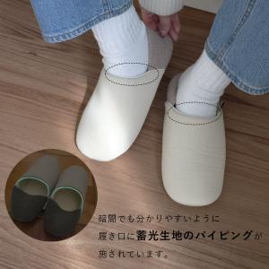 防災スリッパ ルームシューズ 履きやすい 柔ら...の詳細画像4