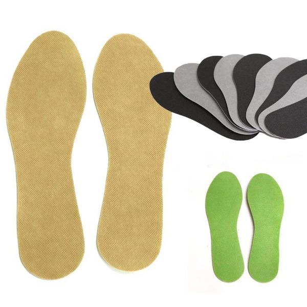 インソール 中敷き　インソール　通気性  靴用品 微香性 薄型1ミリ ブラック グレー 男性用 女性...