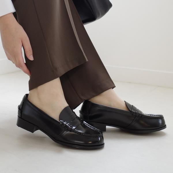 本革ローファー 学生ローファー レディース 歩きやすい 履きやすい　靴　amiamiアミアミ