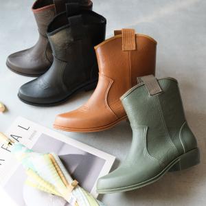 レインブーツ レディース 防水ブーツ ペイズリー柄 ウエスタン