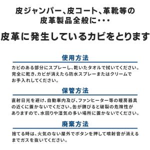 SILICA 皮革用 カビ取り スプレー 革靴...の詳細画像2