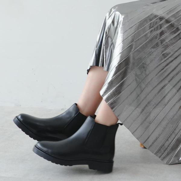 ブーツ レディース ショートブーツ 本革 サイドゴア 秋冬 疲れにくい 天然皮革 ポインターamia...