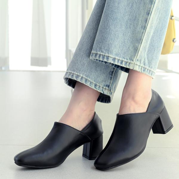 2WAY バブーシュ風 ブーティ レディース 歩きやすい 履きやすい アミアミ RYL201 MJ4...