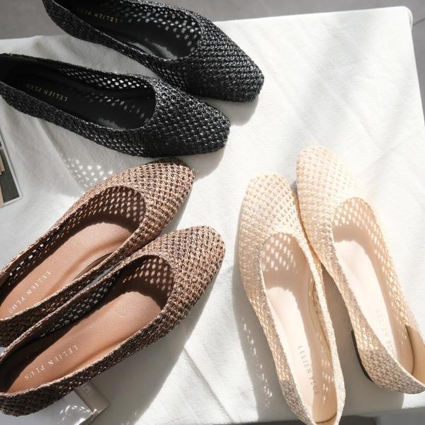 パンプス　フラットメッシュ レディース 春夏春 疲れない 歩きやすい amiamiアミアミ