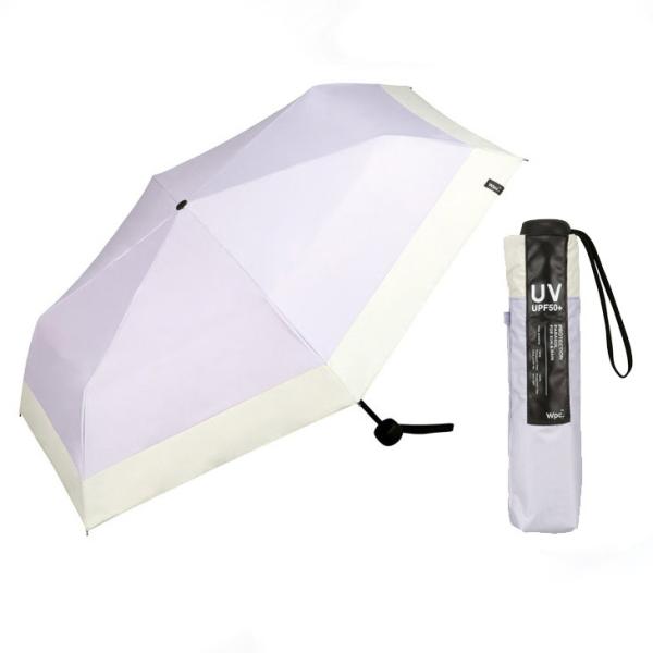 wpc パラソル 日傘 雨傘 遮光 ミニマムベーシックパラソルユニセックス 折りたたみ UVカット ...