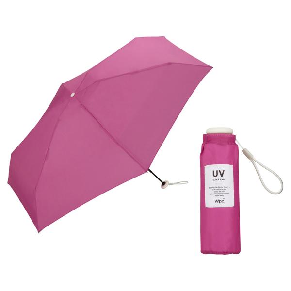 wpc 日傘 ベビーアンブレラ ソリッド 折りたたみ傘 折り畳み傘 雨傘 晴雨兼用傘 コンパクト ワ...