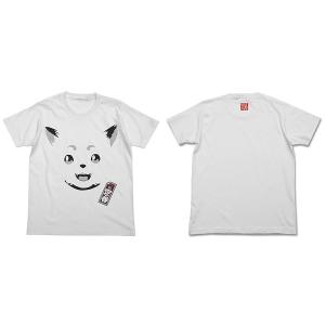 銀魂’リニューアル定春フェイスTシャツ/ホワイト-S