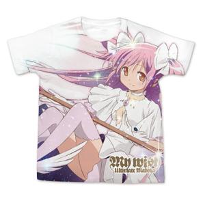 魔法少女まどか マギカ アルティメットまどか フルグラフィックTシャツ/ホワイト-M