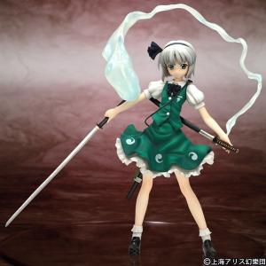 東方Project フィギュア 半人半霊の庭師 魂魄妖夢 六道剣ver 1/7 グリフォンエンタープライズ 半人半霊の庭師 魂魄妖夢(こんぱくようむ) 〜六道剣ver.〜 東方