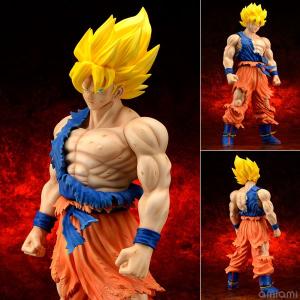 ［ 美品 ］ドラゴンボールギガンティックシリーズ超サイヤ人 孫悟空ダメージVer ギガンティックシリーズ ドラゴンボールZ スーパーサイヤ人