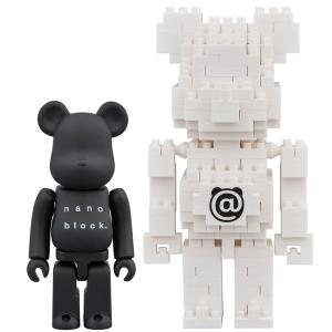 BE＠RBRICK × nanoblock 2PACK SET B[カワダ]《在庫切れ》