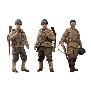 1/12 WWII US レスキュー スクワッド スナイパー/キャプテン/パラトルーパー