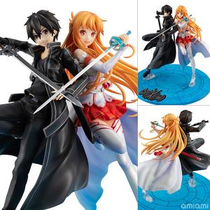 Lucrea (ルクリア) ソードアートオンライン キリト＆アスナ SAO 10thAnniversary 完成品フィギュア [KADOKAWA]の商品画像