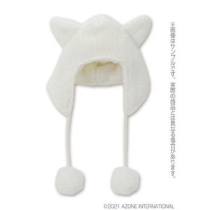1/6 ピュアニーモ用 PNS SnottyCat ねこみみニット帽子II ホワイト
