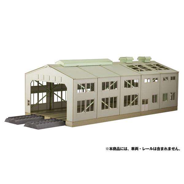 1/80 電車庫 ペーパーキット（再販）[プラム]《０７月予約》