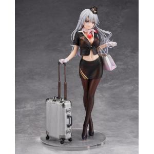 特典】 粟原詩織 スチュワーデスver. 1/7 完成品フィギュア 