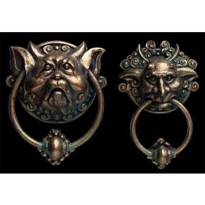 6 スケールレプリカ ドアノッカー 魔王の迷宮