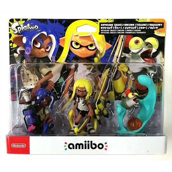 amiibo トリプルセット[インクリング[イエロー]/オクトリング[ブルー]/コジャケ](スプラト...