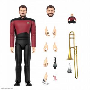 新スタートレック/ コマンダー ウィリアム T ライカー アルティメイト 7インチ アクションフィギュア