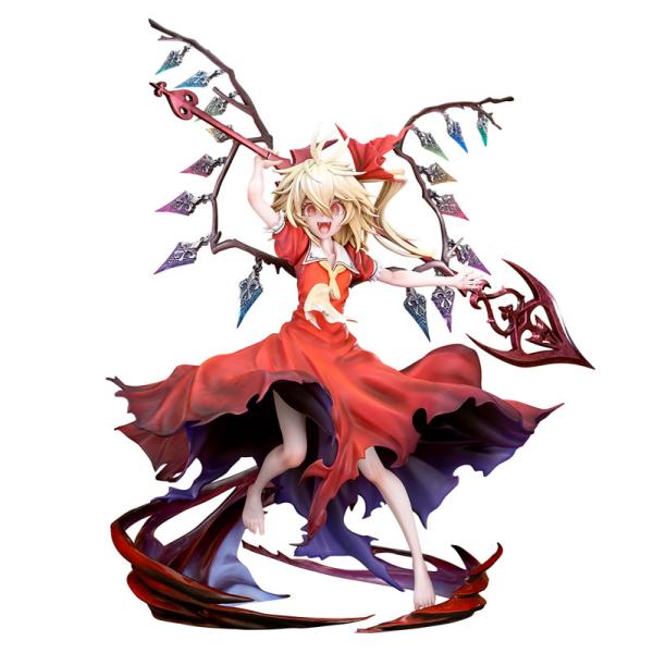 東方Project フランドール・スカーレット 紅魔城伝説版 1/8 完成品フィギュア[キューズQ]...