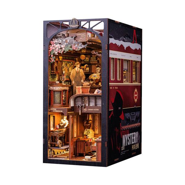 ミニチュアドールハウス 列車迷案 木製手作りキット（再販）[CuteBee]《発売済・在庫品》