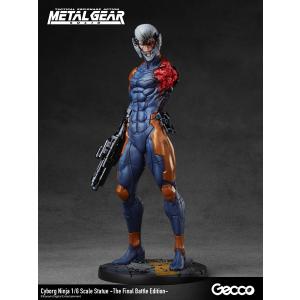 METAL GEAR SOLIDサイボーグ忍者 -The Final Battle Edition- 1/6スケールスタチュー[Gecco]【送料無料】《０８月予約》｜amiami