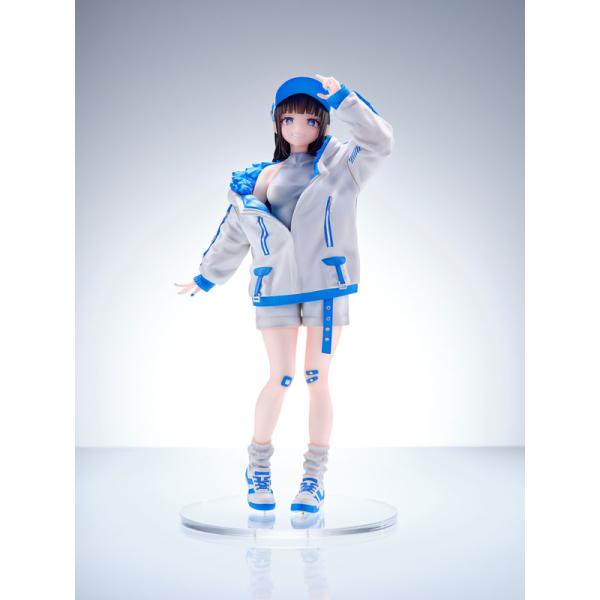 壱色青藍 illustration by 真白K大 1/7 完成品フィギュア[OMAHA]《発売済・...