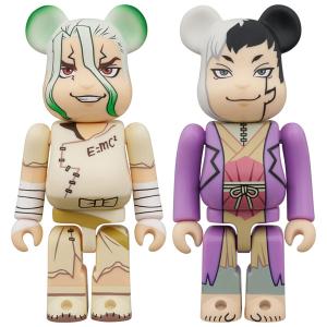 BE@RBRICK 石神千空 ＆ あさぎりゲン 2PCS SET [メディコムトイ]の商品画像