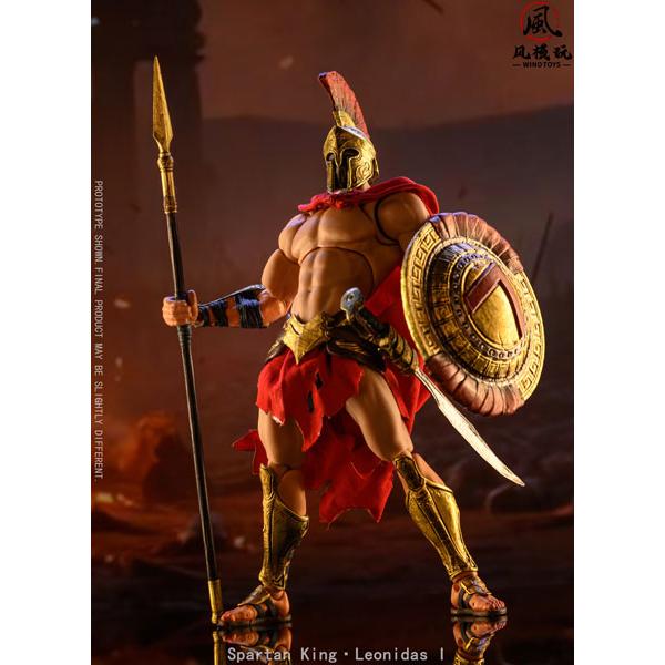 Spartan King Leonidas I(スパルタンキング レオニダス) 1/12スケール 可...