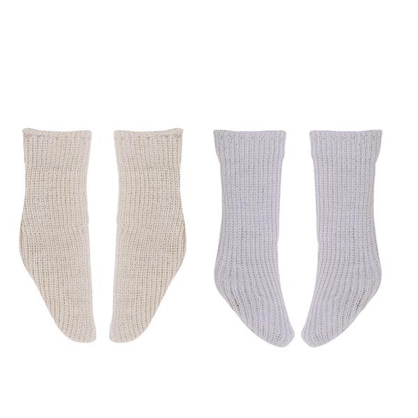 1/6スケール用 PNS クルーソックスII Bset ベージュ・グレー (ドール用)[アゾン]《発...