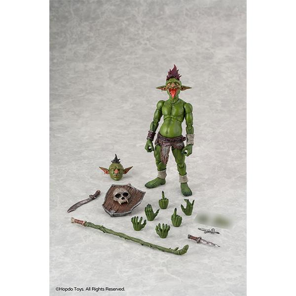 ゴブリン族 モヒカンゴブリン 1/12スケール可動フィギュア[HopDo Toys]《０３月仮予約》