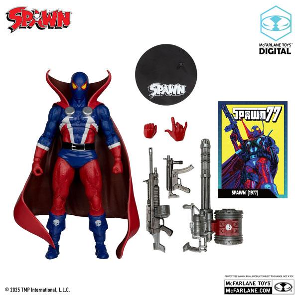 『スポーン』アクションフィギュア 7インチ スポーン77 [レッド・プラチナム・エディション][マク...