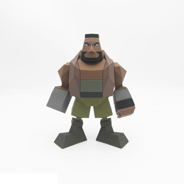 FINAL FANTASY VII ポリゴンソフビ バレット・ウォーレス[スクウェア・エニックス]《...