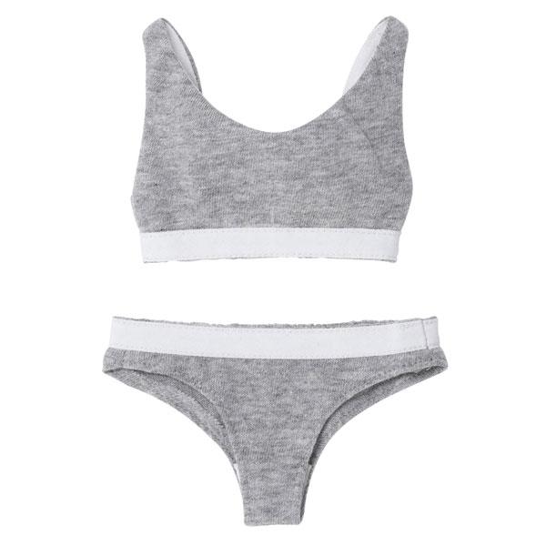 1/3 AZO2 スポーティーブラ＆ショーツset グレー (ドール用)[アゾン]《０１月予約》