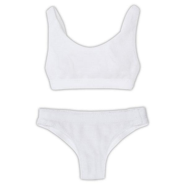 1/3 AZO2 スポーティーブラ＆ショーツset ホワイト (ドール用)[アゾン]《０１月予約》